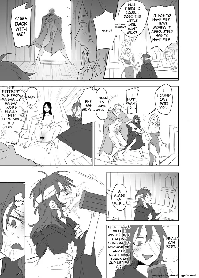 Princess Is Not a Magician Chapter 13.5 page 56 original parody - rough translation scar hentai manga - read online free