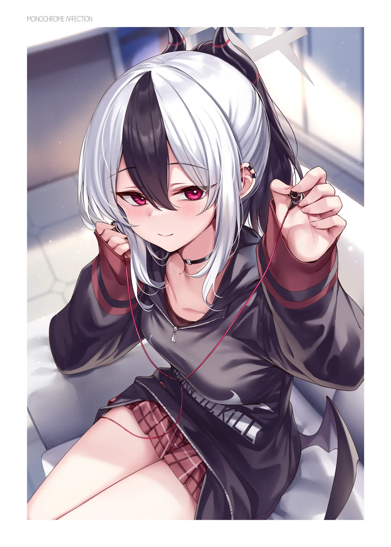 MONOCHROME AFFECTION page 19 featuring kayoko onikata blue archive parody - sole female sole male hentai manga - read online free