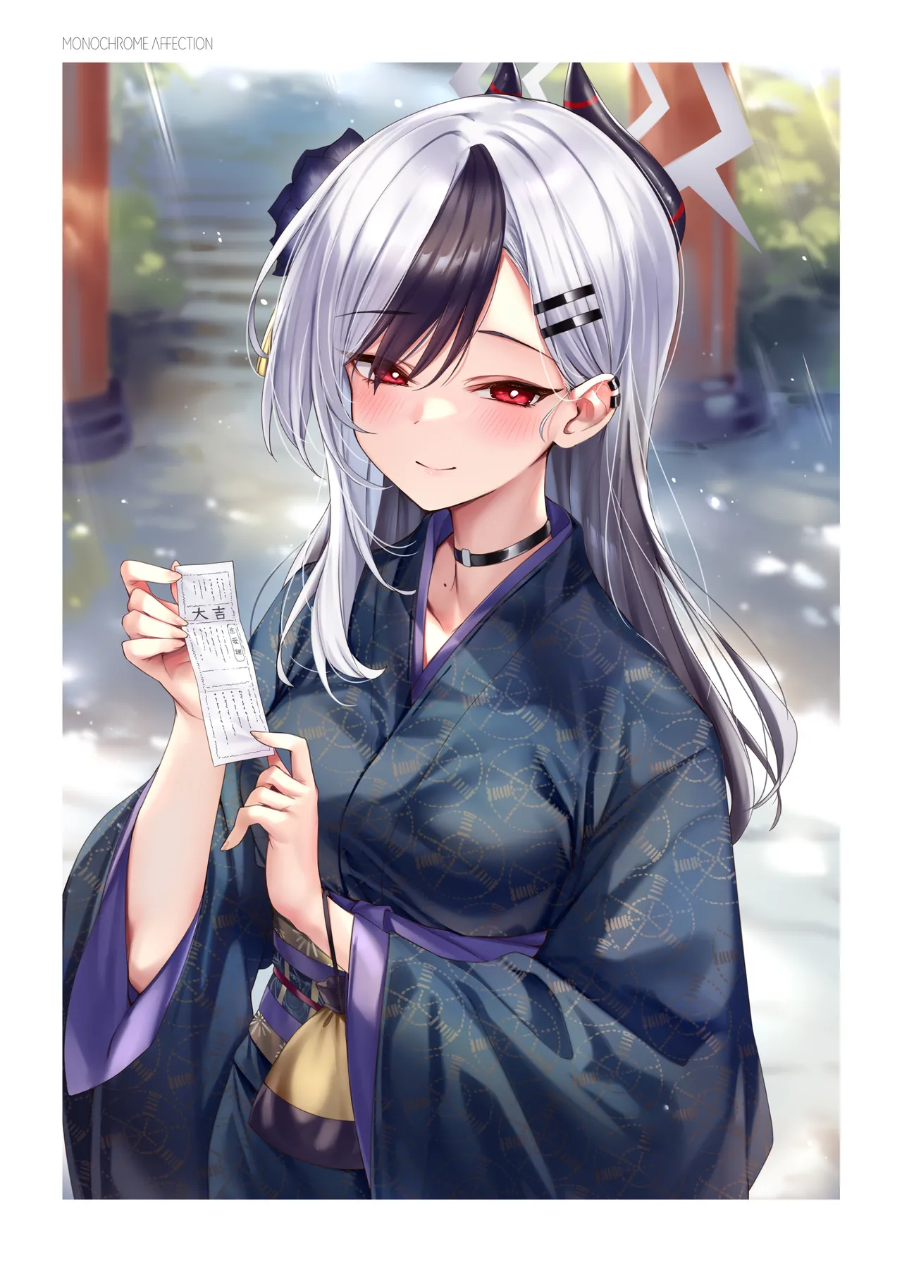 MONOCHROME AFFECTION page 21 featuring kayoko onikata blue archive parody - sole female sole male hentai manga - read online free