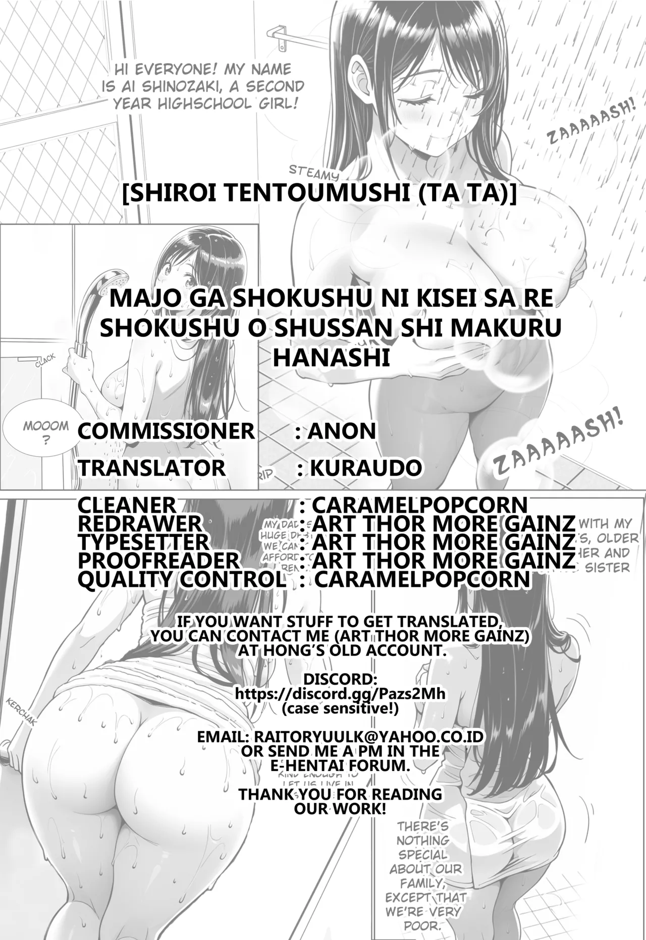 Majo ga Shokushu ni Kisei sa re Shokushu o Shussan shi Makuru Hanashi page 72 original parody - sole female stockings hentai manga - read online free