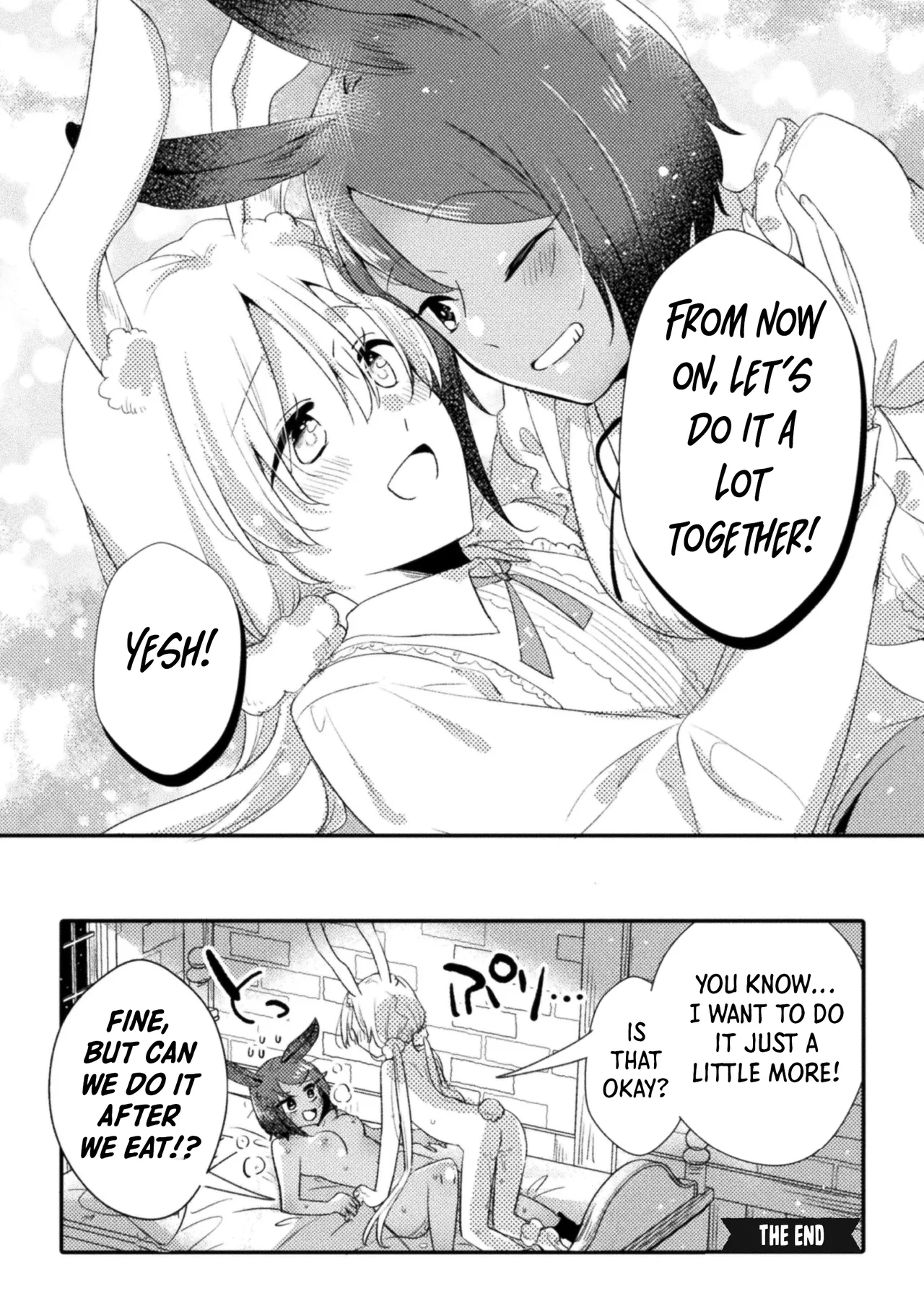 Mori no usagi to fushigina hon | The Forest Rabbit and the Mysterious Book page 20 - hairy yuri hentai manga - read online free