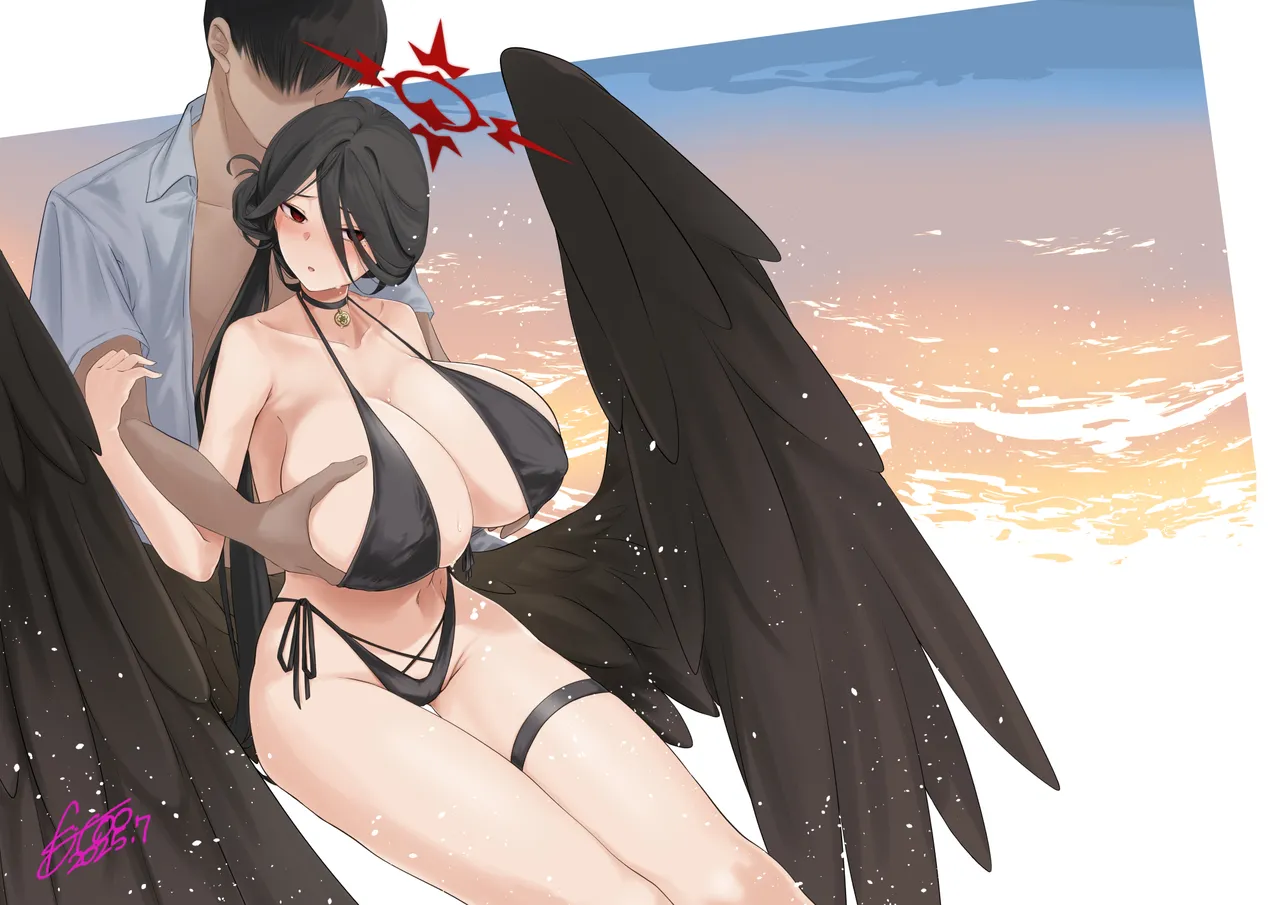 Gaman dekinai page 27 featuring hasumi hanekawa blue archive parody - wings big breasts hentai manga - read online free