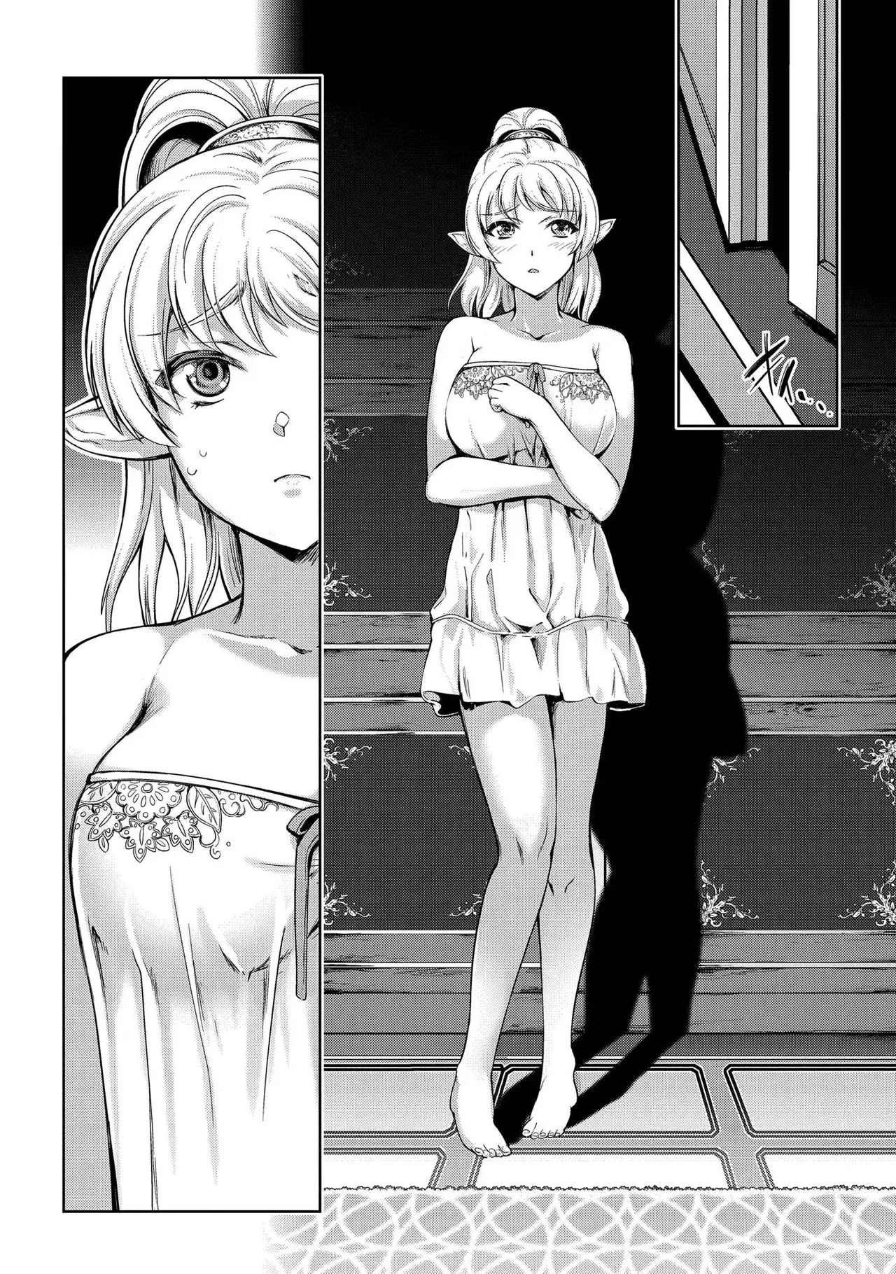 Koshaku chakunan koshoku monogatari Isekai haremu eiyu senki vol 01 page 28 - full censorship big breasts hentai manga - read online free