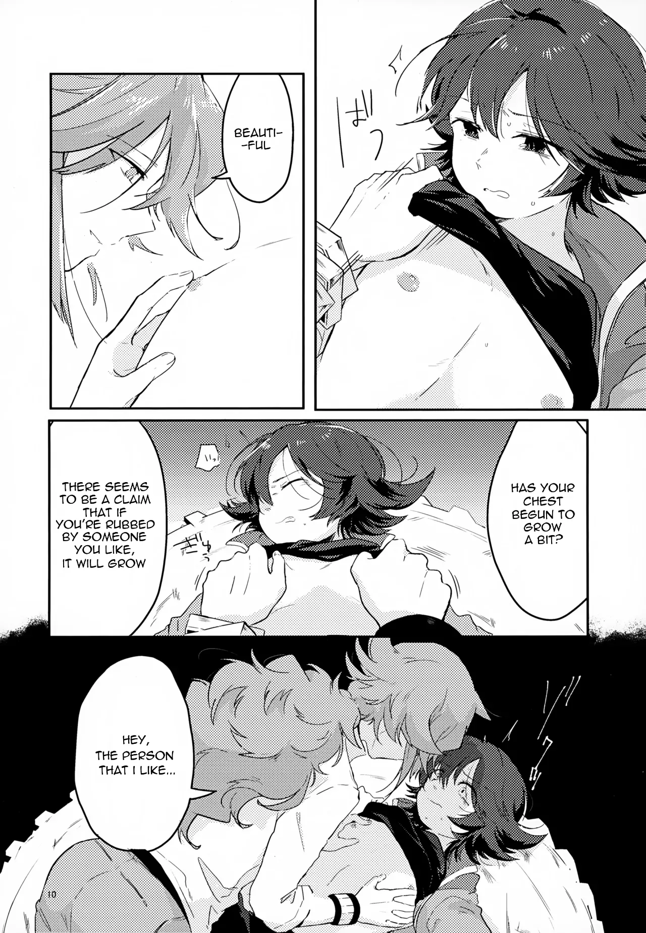 The Person I Like page 10 featuring natural harmonia gropius pokemon parody - rough translation anal hentai manga - read online free
