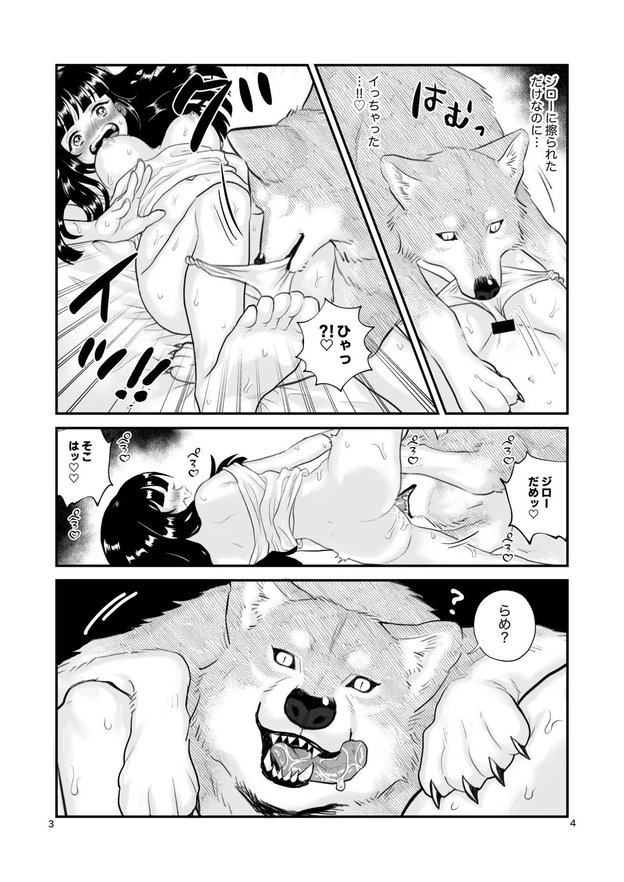 Zutto issho ga iimonne page 13 original parody - dog bestiality hentai manga - read online free
