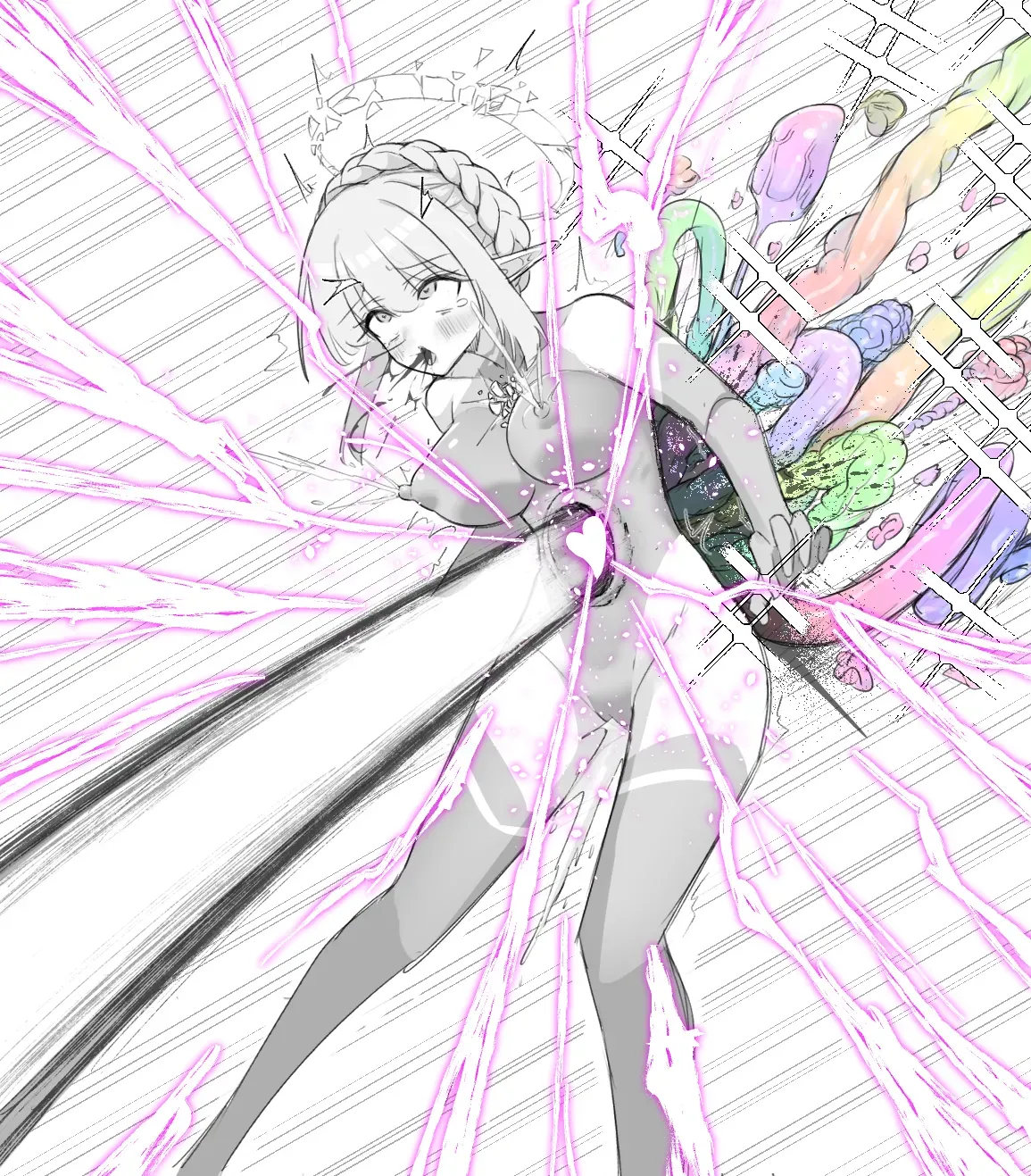 Super Goddess VS Space Superhuman page 13 - read online free