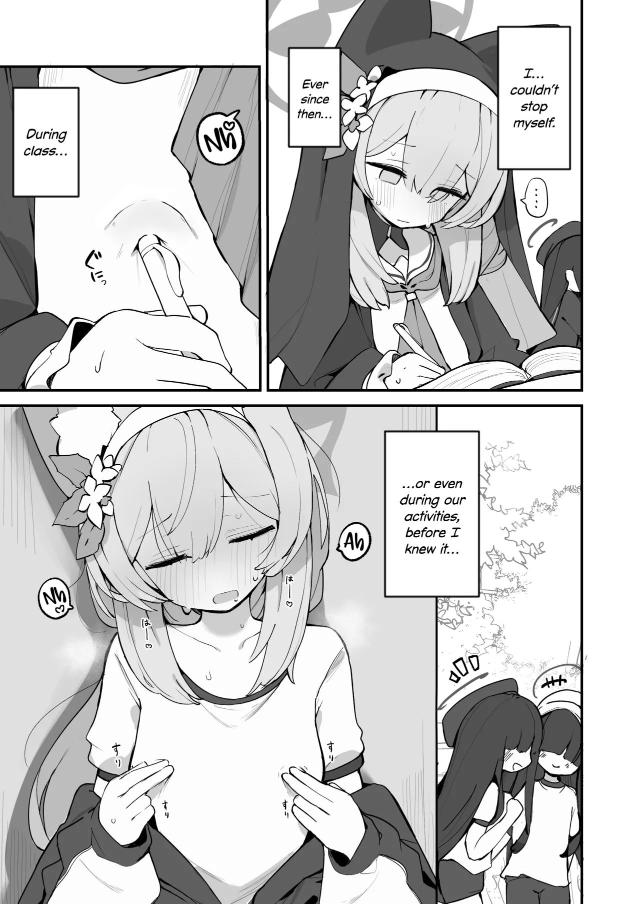 Mari no Chikubi no Hon | Mari's Nipple Book page 19 featuring mari iochi blue archive parody - sole female sole male hentai manga - read online free