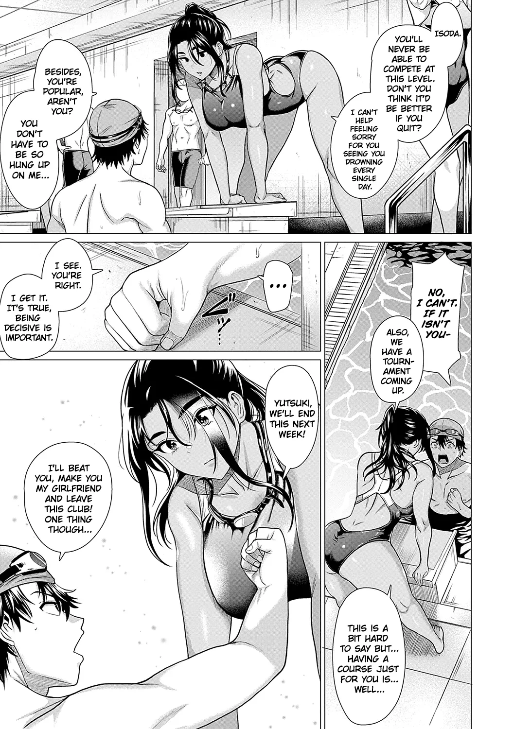 Honkimiseteyo - Let Me See What You Got. Ch. 1 page 10 - big breasts swimsuit hentai manga - read online free