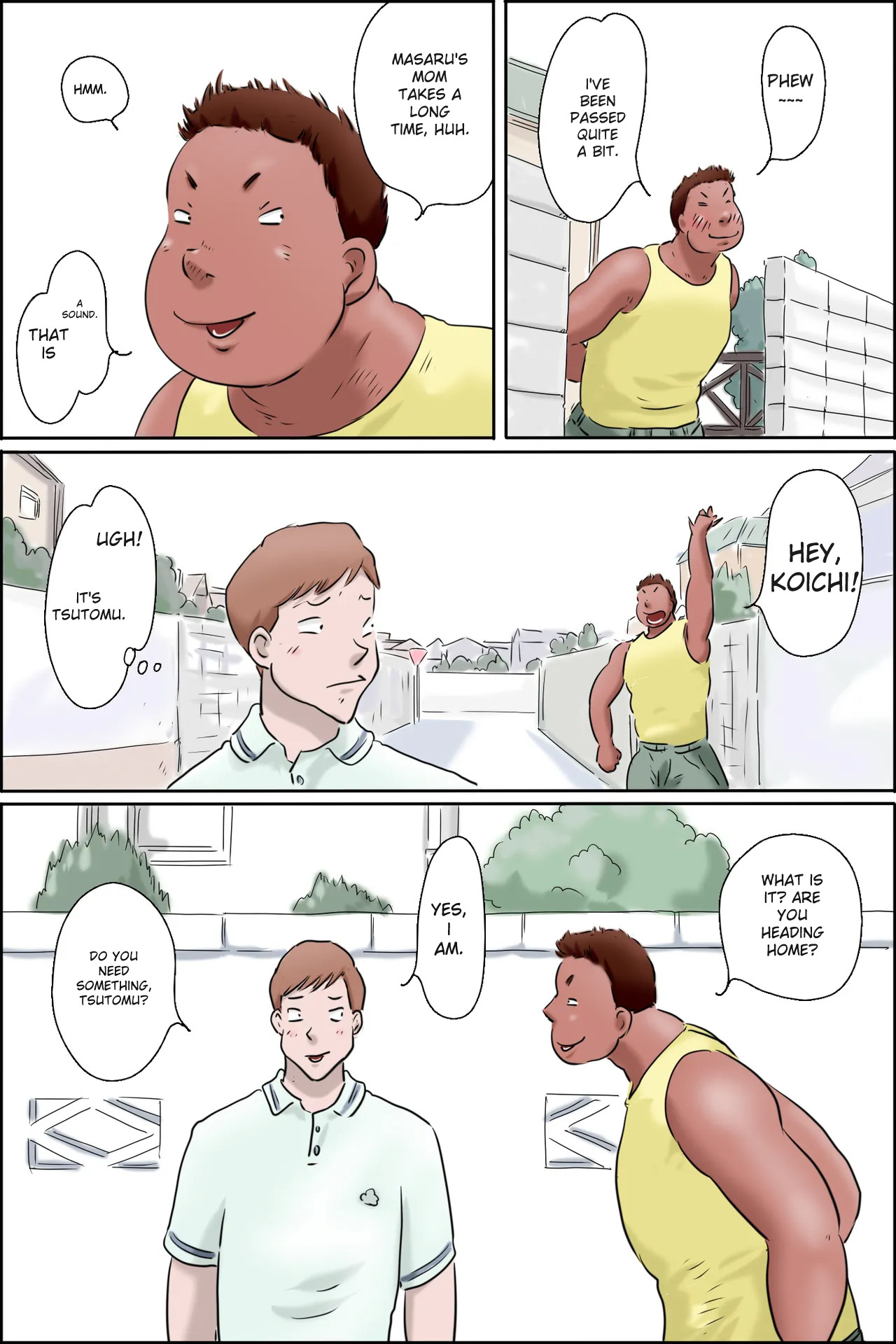 Tsutomu-kun Passes Through! page 15 original parody - milf big breasts hentai manga - read online free