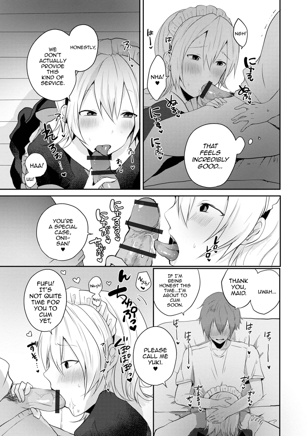Otokonoko datte Koi Shitain desu ga! + Ecchi na China ♂ wa, Osuki desu ka page 167 - maid swimsuit hentai manga - read online free