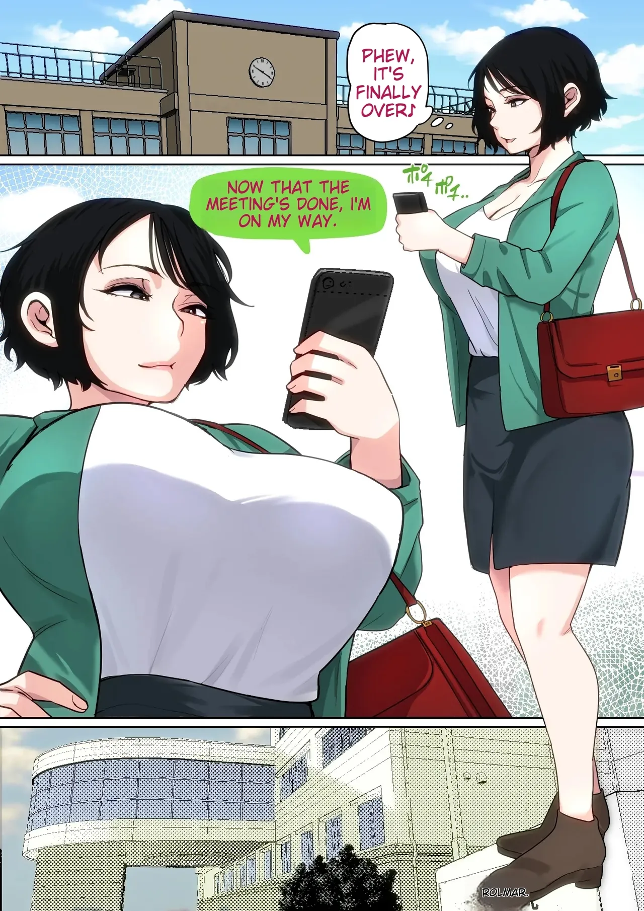 [Natsume Benkei] Nyuuin-chuu no Muramura wa Okaa-san de... 2 [English] page 27 original parody - milf kissing hentai manga - read online free