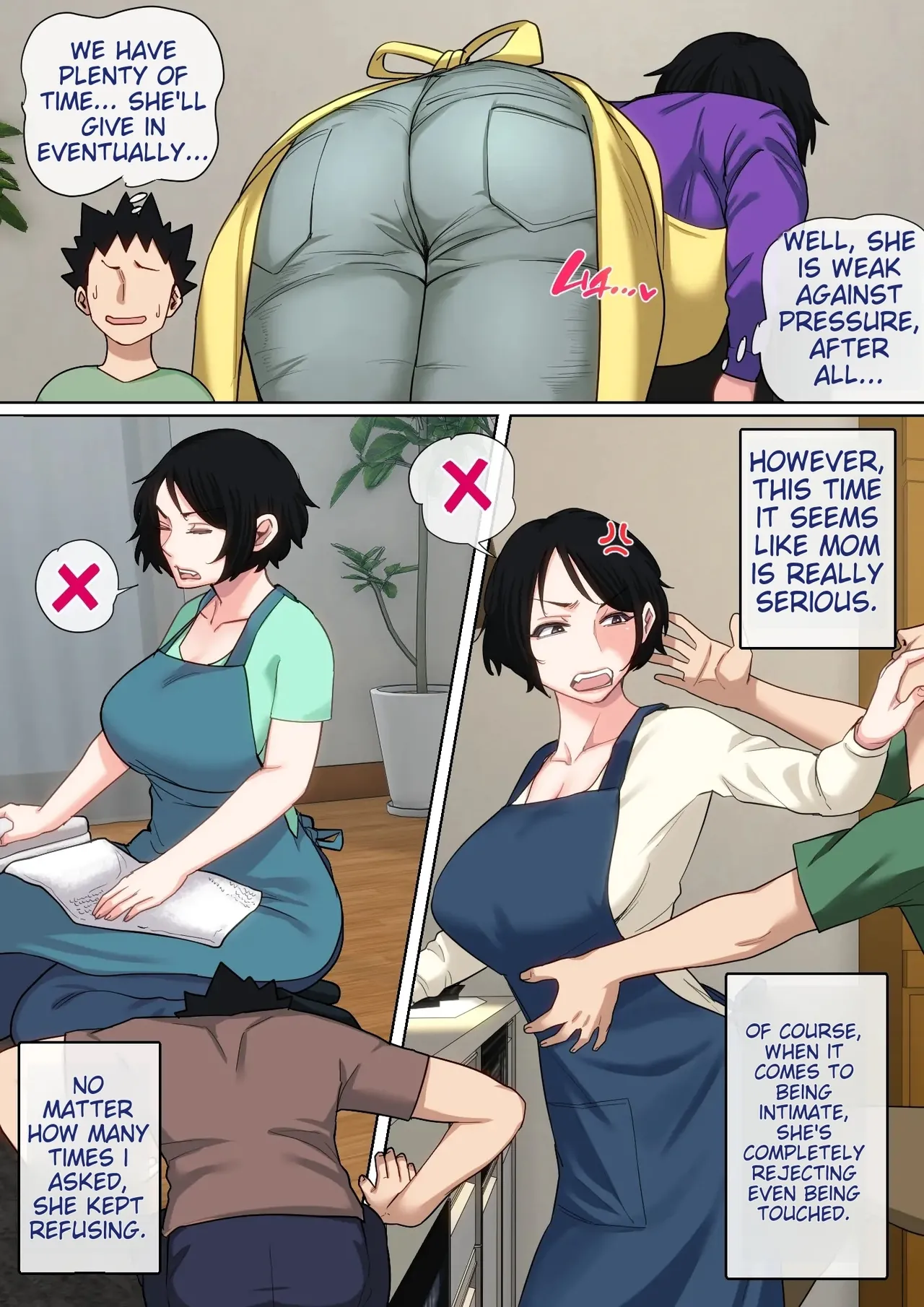 [Natsume Benkei] Nyuuin-chuu no Muramura wa Okaa-san de... 2 [English] page 65 original parody - milf kissing hentai manga - read online free