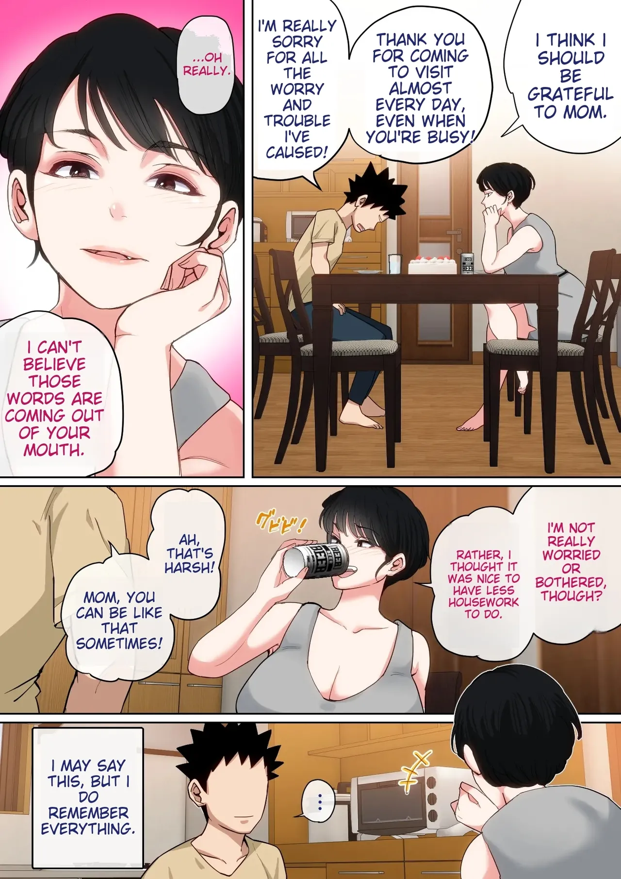 [Natsume Benkei] Nyuuin-chuu no Muramura wa Okaa-san de... 2 [English] page 77 original parody - milf kissing hentai manga - read online free