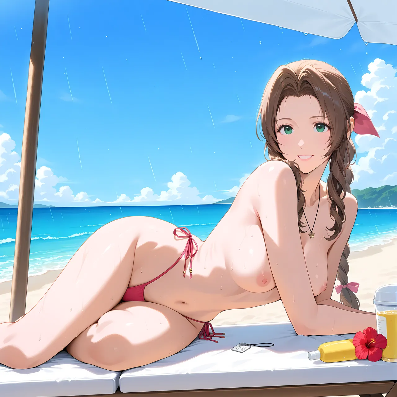 Page 5 of Aerith Banana Bouncer (Patreon) [AI Generated]