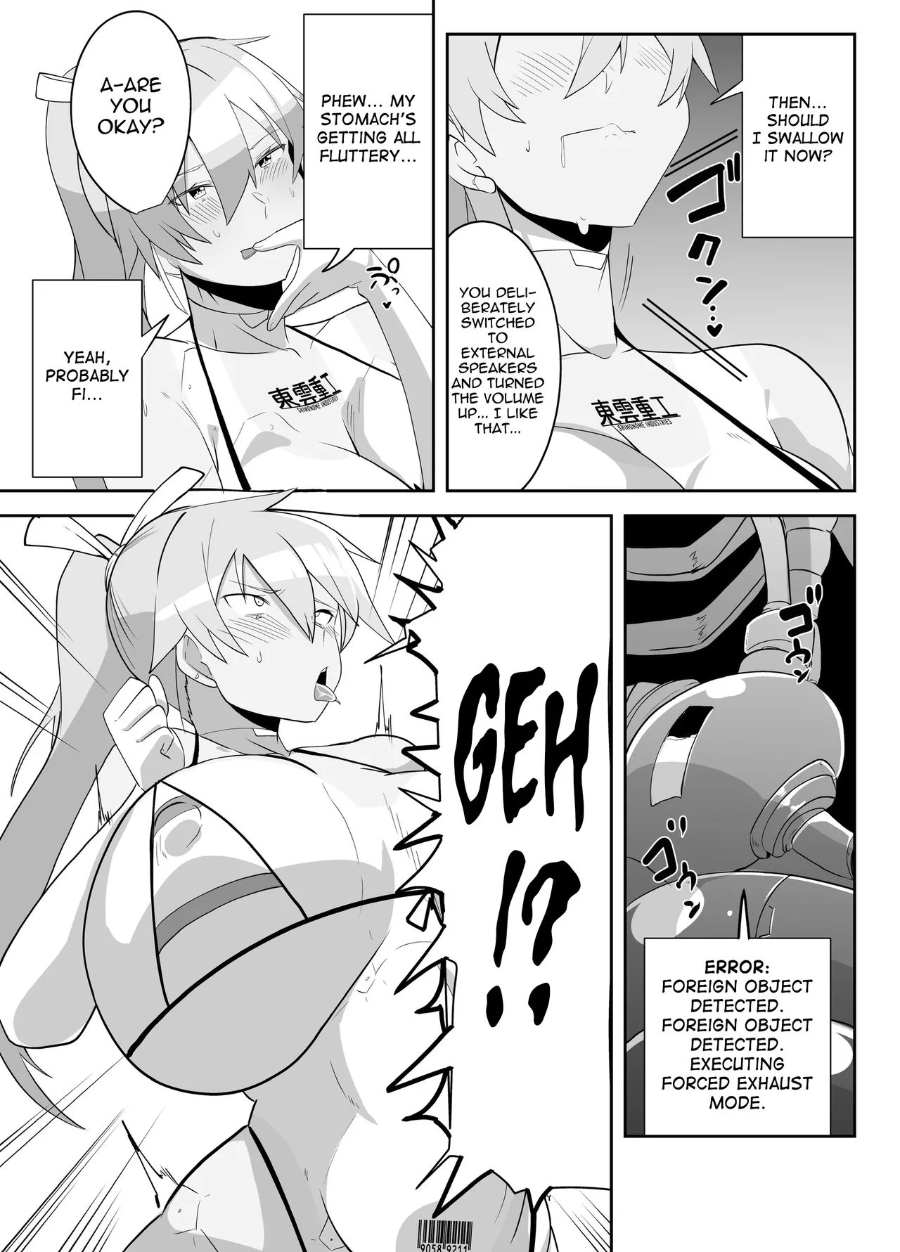 Humanroid no Semen Paradise! | Humaroid Semen Paradise! page 11 original parody - big breasts schoolboy uniform hentai manga - read online free