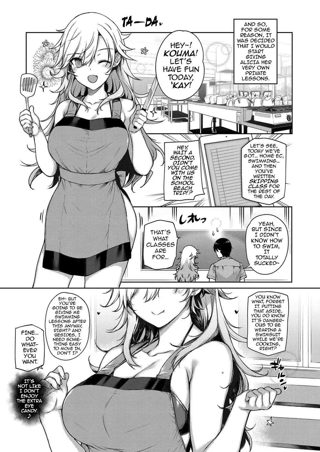 Amatsuka Gakuen no Ryoukan Seikatsu 1-9 page 125 - milf sweating hentai manga - read online free