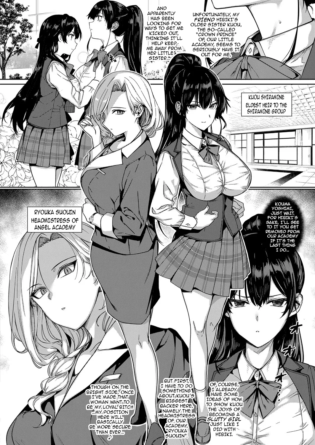 Amatsuka Gakuen no Ryoukan Seikatsu 1-9 page 154 - milf sweating hentai manga - read online free