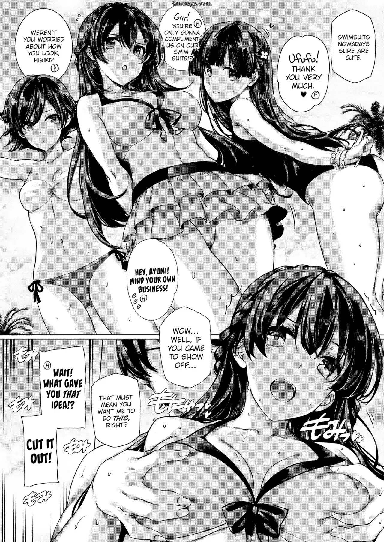 Amatsuka Gakuen no Ryoukan Seikatsu 1-9 page 73 - milf sweating hentai manga - read online free