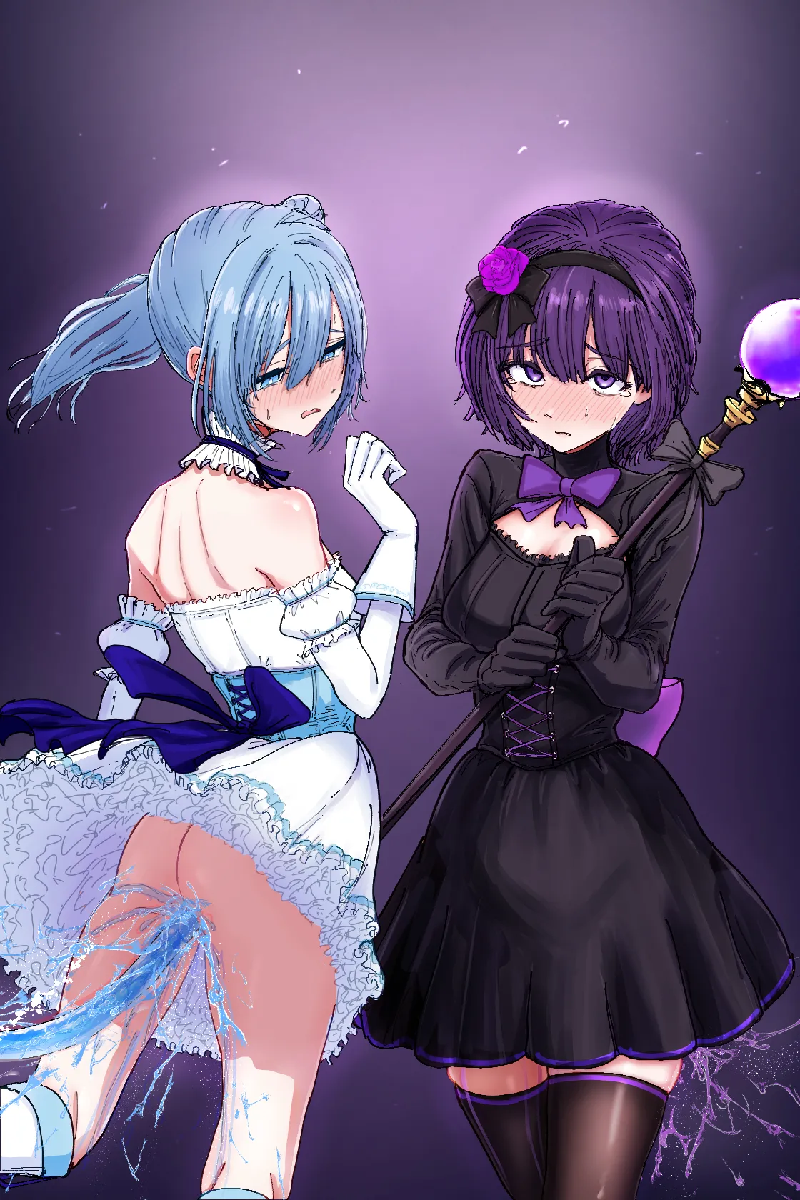 Personality Excretion Magical Girl page 27 original parody - slime gag hentai manga - read online free