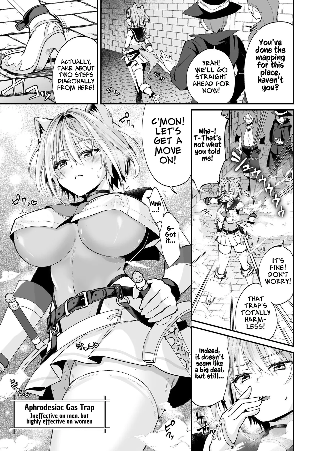 Hakurou Kenshi Hati-chan no Ecchi na Bouken no Sho | White Wolf Swordswoman's Erotic Adventure page 101 original parody - squirting futanari hentai manga - read online free