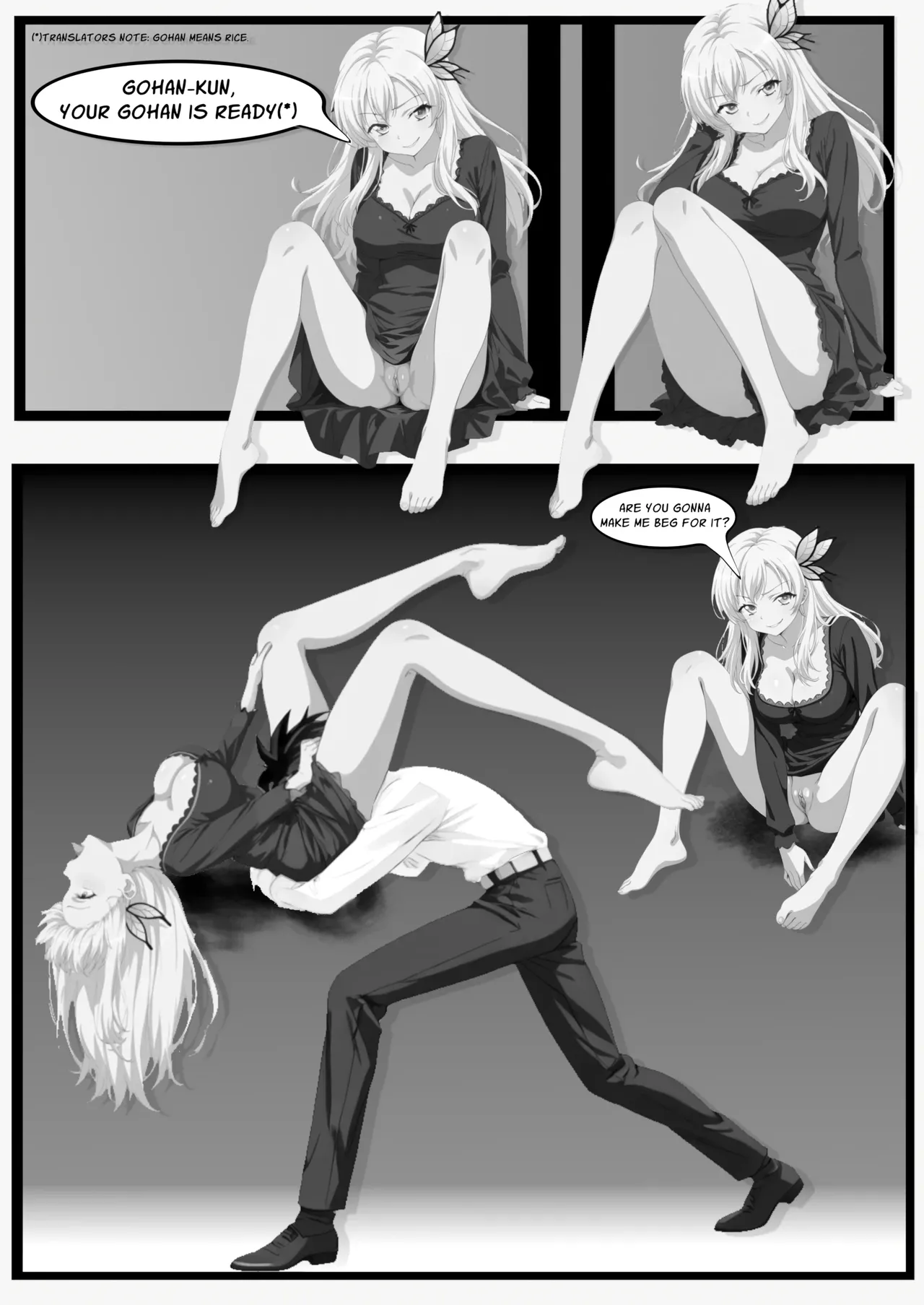 CHR2 The Beauty and the Beast page 16 featuring son gohan boku wa tomodachi ga sukunai parody - comic ai generated hentai manga - read online free