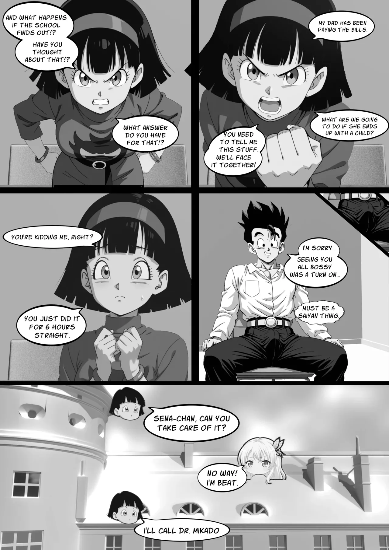 CHR2 The Beauty and the Beast page 46 featuring son gohan boku wa tomodachi ga sukunai parody - comic ai generated hentai manga - read online free