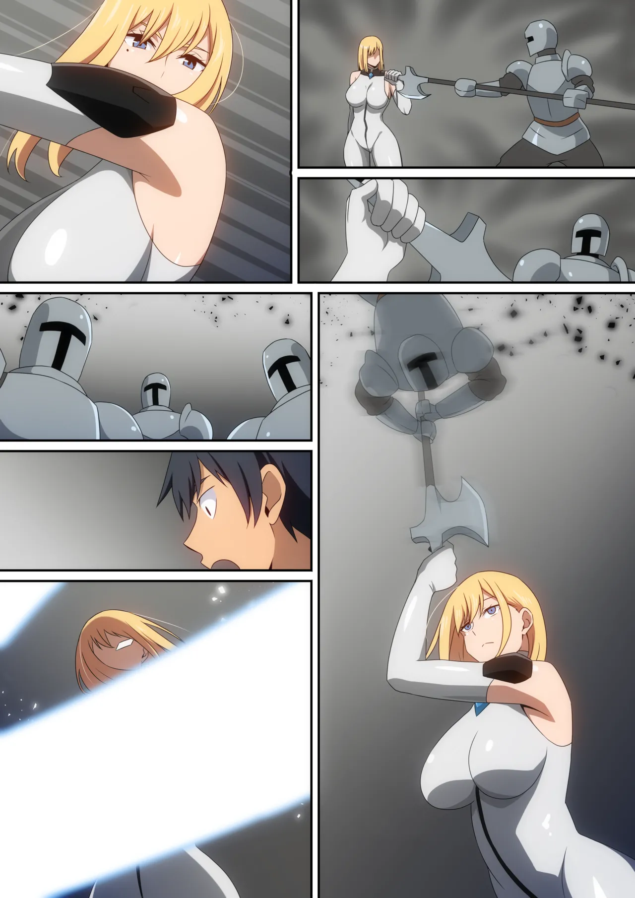 Megami ni Isekai Shoukan de Musou Shinai ka to Sasowareta kedo Kotowattara Karada de Iu Koto Kikasarechaimashita... 2 page 42 original parody - handjob kissing hentai manga - read online free