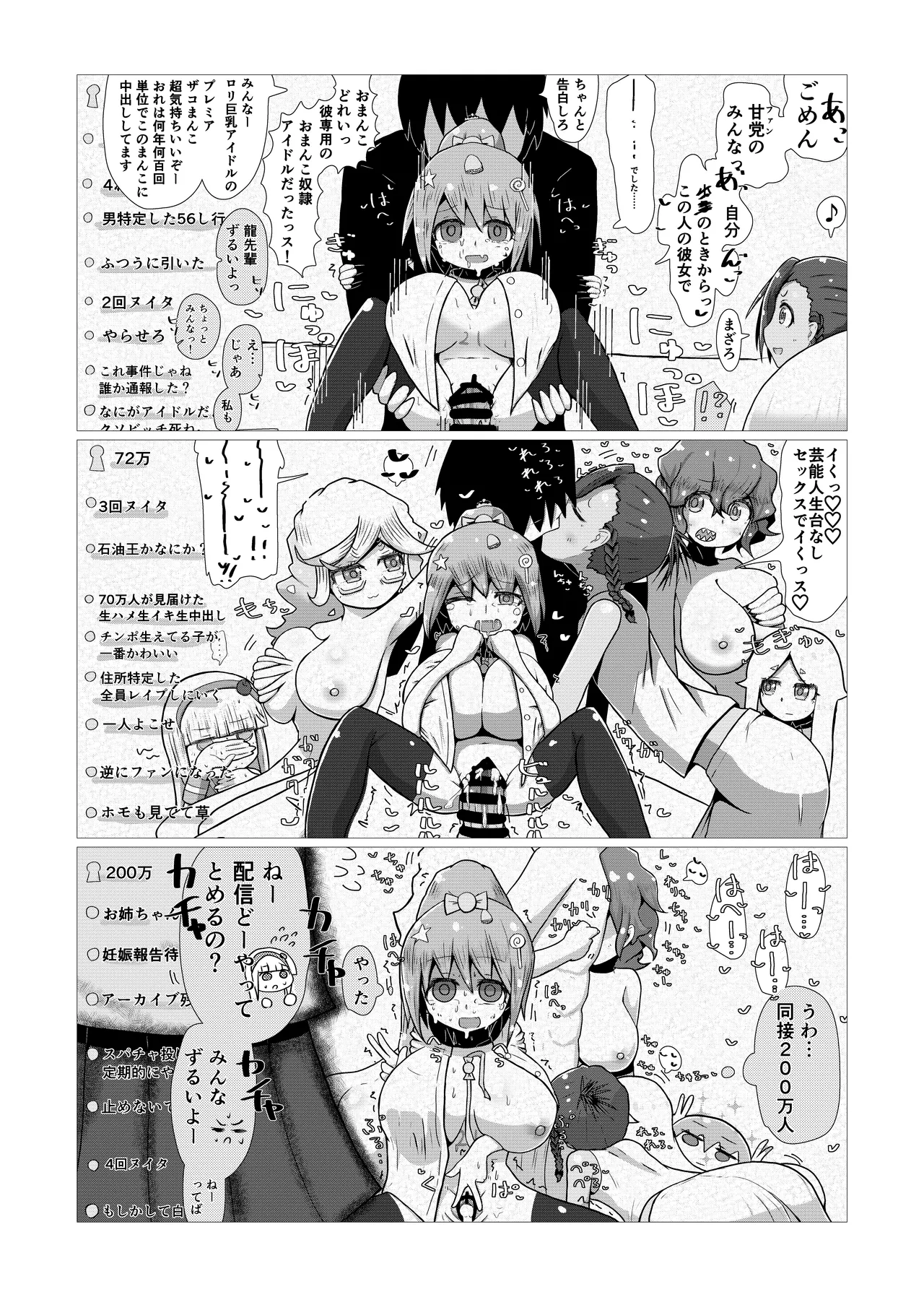 Create a Harem World with Obedient Big-Breasted Onaholes! 420,000,000,000 Points Possible page 28 original parody - sweating kissing hentai manga - read online free