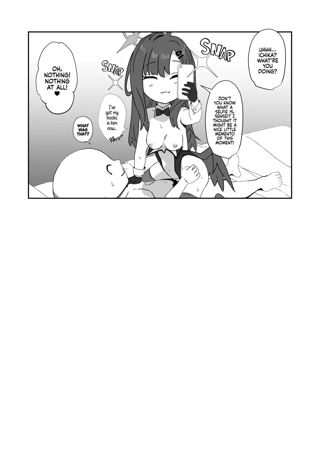 Nakamasa Ichika wa Bunny Cos o Kitemitai  | Bunny Archive Ichika Gets Kinda Curious About Trying on a Bunny Girl Outfit page 22 featuring sensei blue archive parody - wings nakadashi hentai manga - read online free