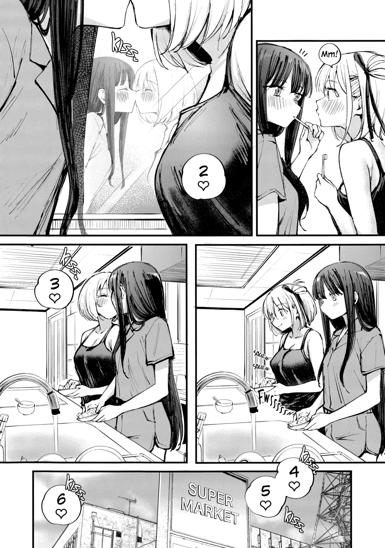Page 9 of (C106) [Kitaku Jikan (Kitaku)] Kiss Kiss Kiss (Lycoris Recoil) [English]