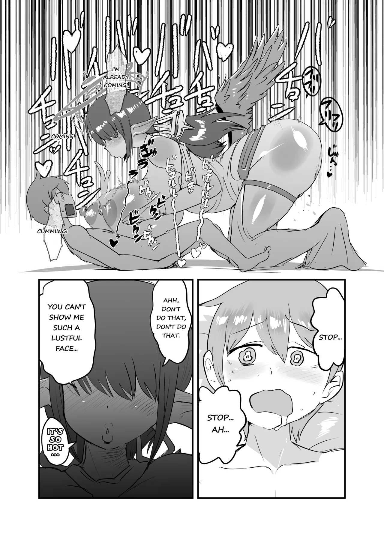 Monster Girl Quest! 4-Koma & Erotic Manga Theater: Spoiler Edition page 32 monster girl quest parody - big breasts monster girl hentai manga - read online free