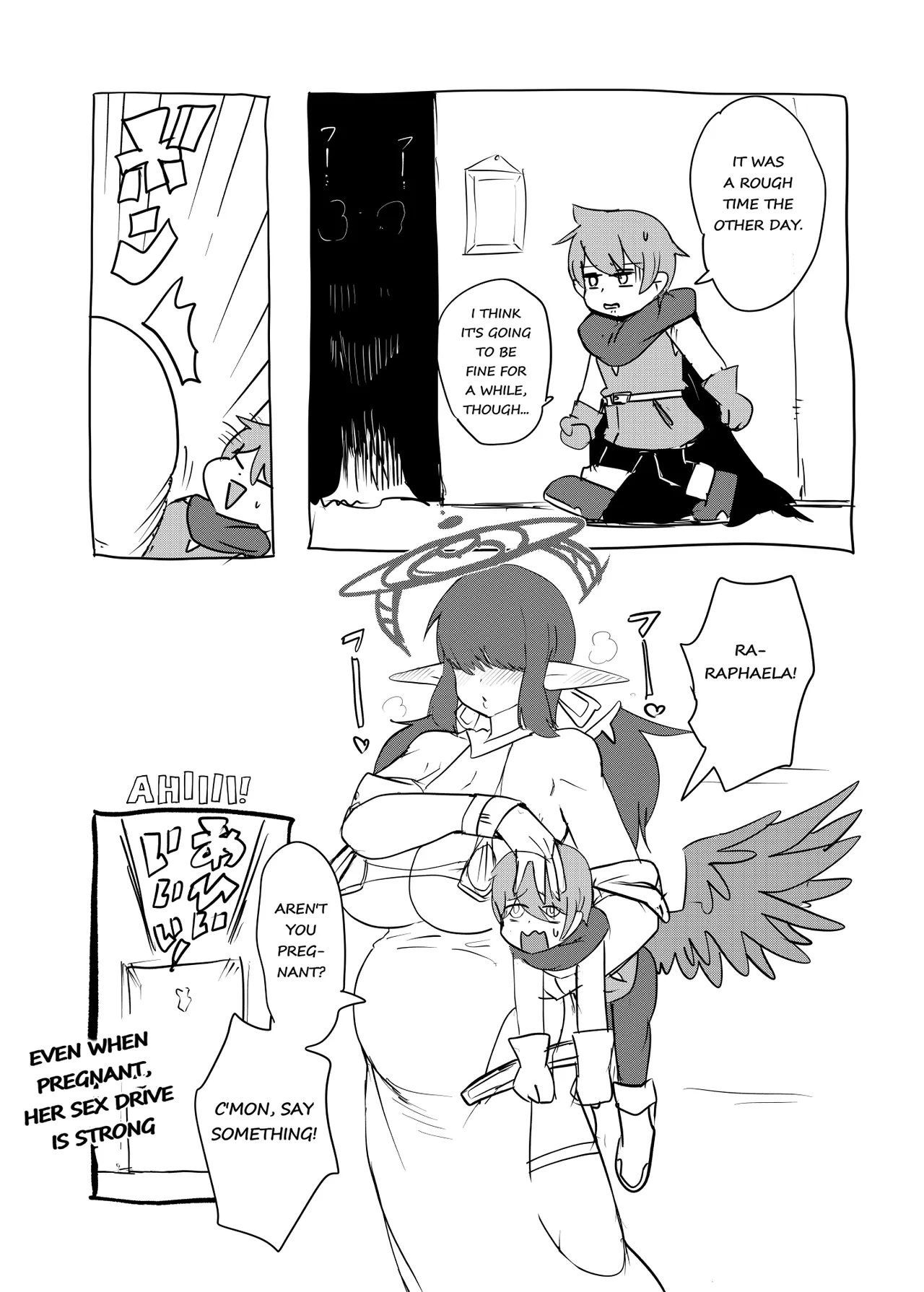 Monster Girl Quest! 4-Koma & Erotic Manga Theater: Spoiler Edition page 38 monster girl quest parody - big breasts monster girl hentai manga - read online free