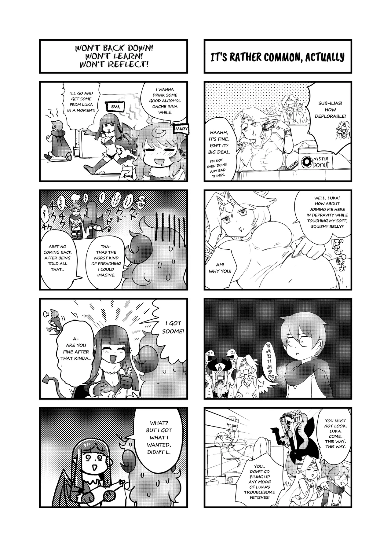 Monster Girl Quest! 4-Koma & Erotic Manga Theater: Spoiler Edition - Page 7