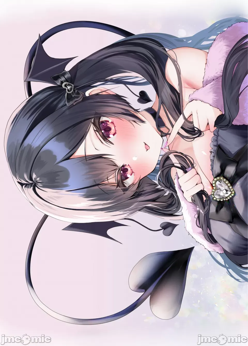 Koakuma-chan no Kougeki! 8 + Omakebon page 31 original parody - kissing big breasts hentai manga - read online free