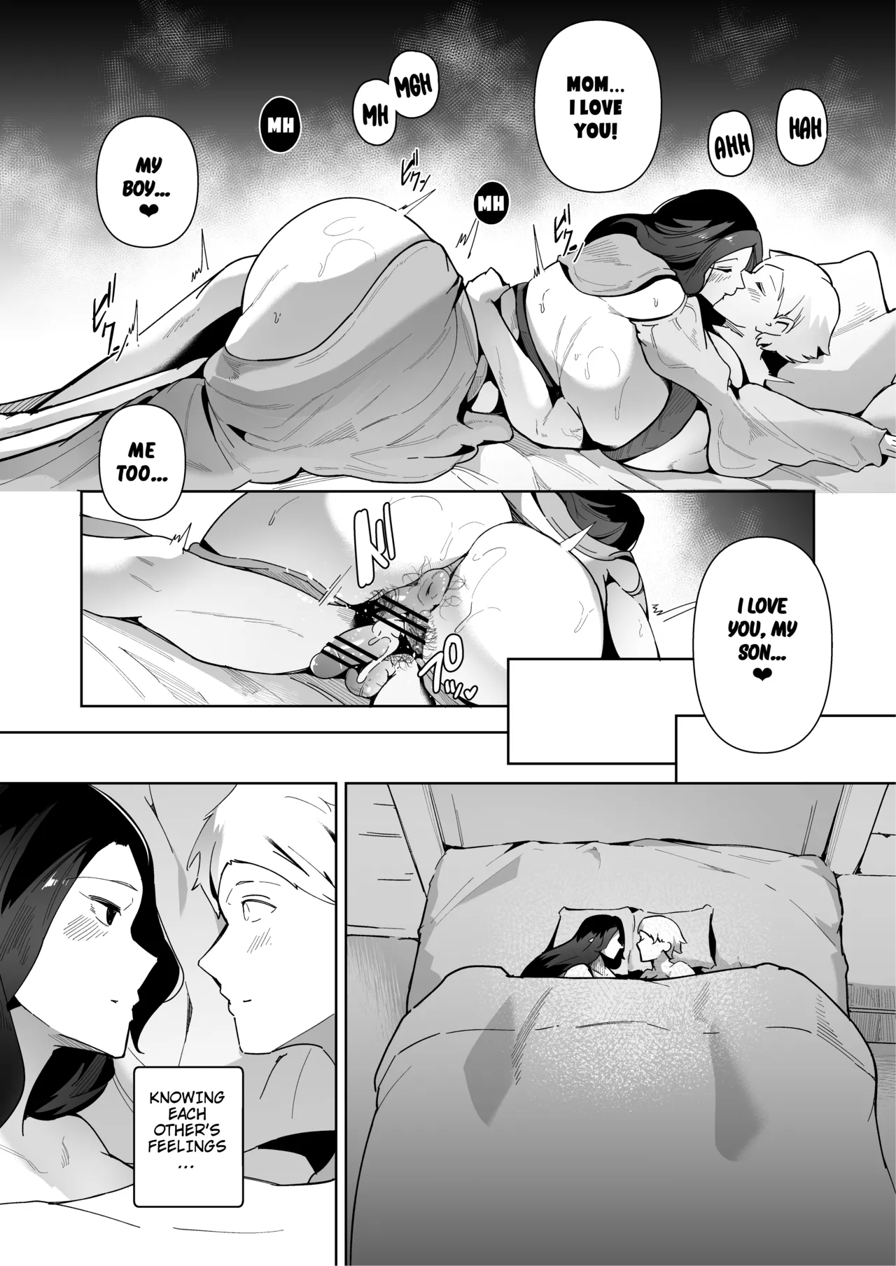 [Noumusai (Miyashiro Yousuke)] Elf no Youbo ~Aisuru Mama to Ecchi na Shikitari~ | Elf Wife ~A Ritual Of Intimacy With My Beloved Mom~ [English] page 44 original parody - elf inseki hentai manga - read online free