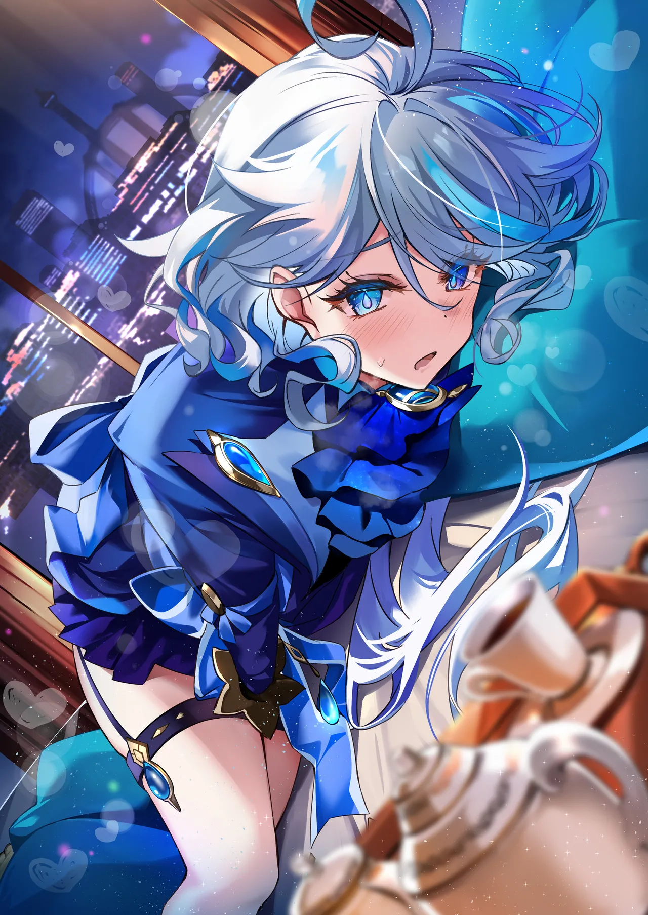 Furina-sama to Okite ni Shitagawanai to Derarenai Ecchi na Mura page 29 featuring ganyu genshin impact parody - group nakadashi hentai manga - read online free