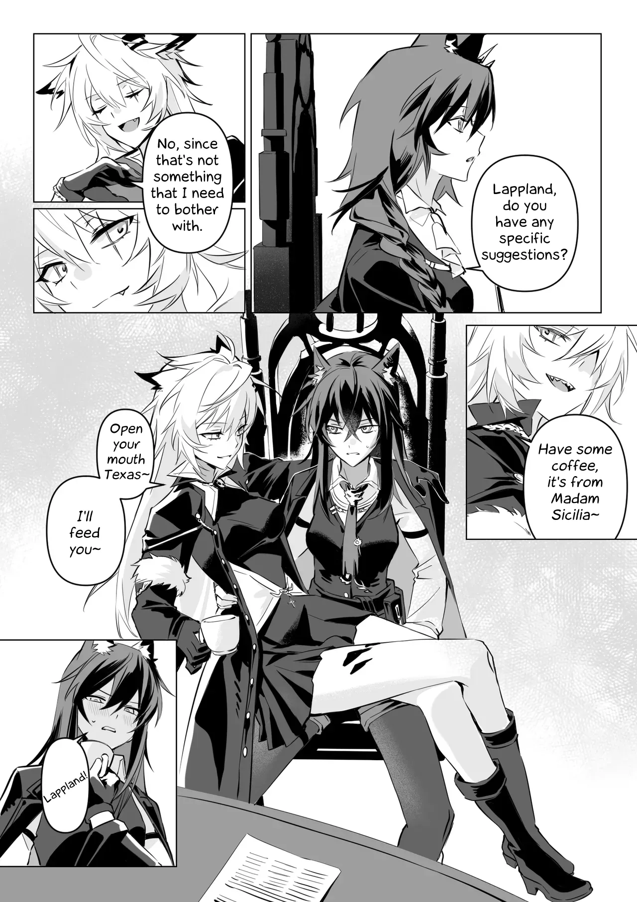 【Moeko Me】To ignite a fire page 11 featuring lappland arknights parody - futanari uncensored hentai manga - read online free