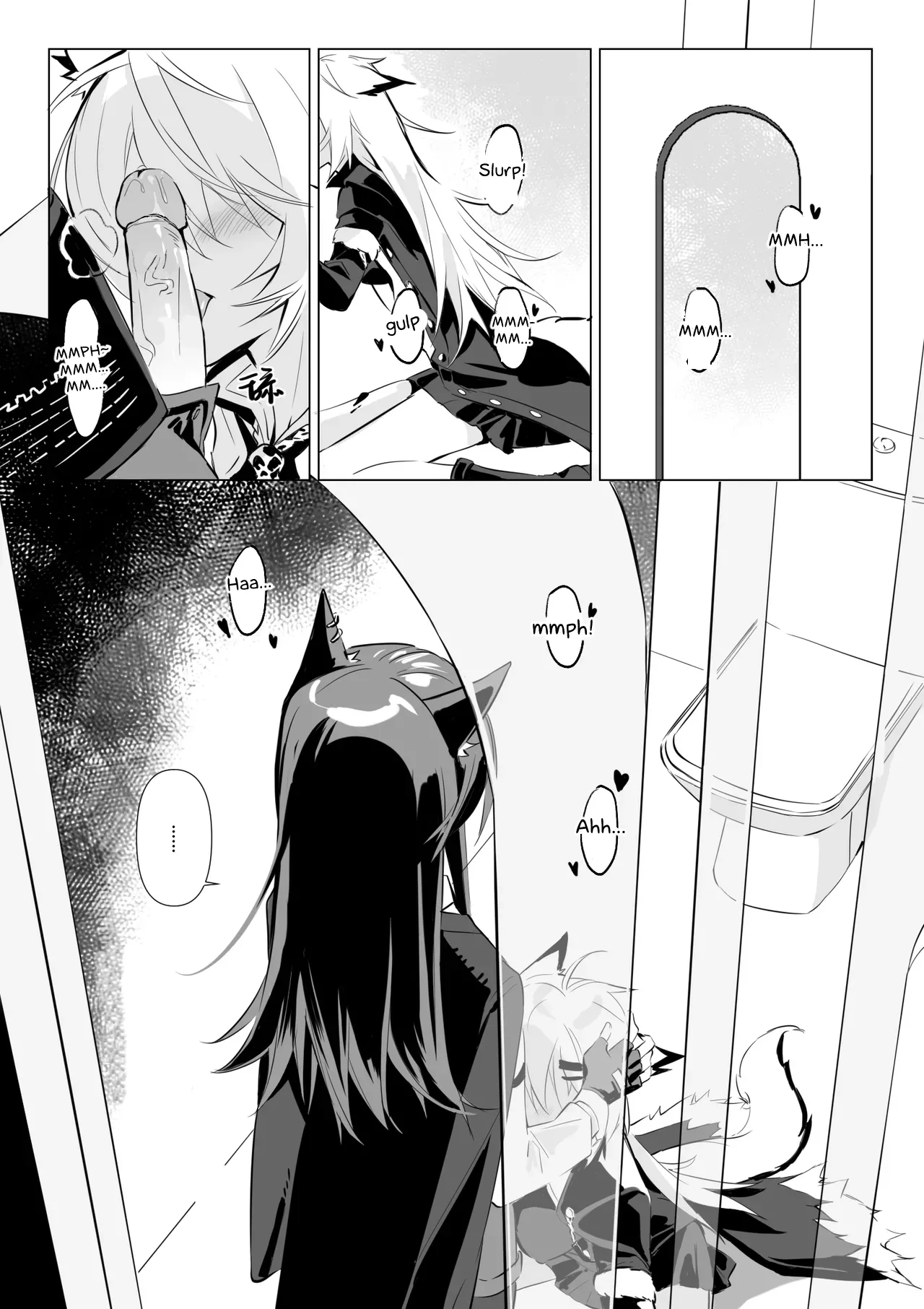 【Moeko Me】To ignite a fire page 19 featuring lappland arknights parody - futanari uncensored hentai manga - read online free