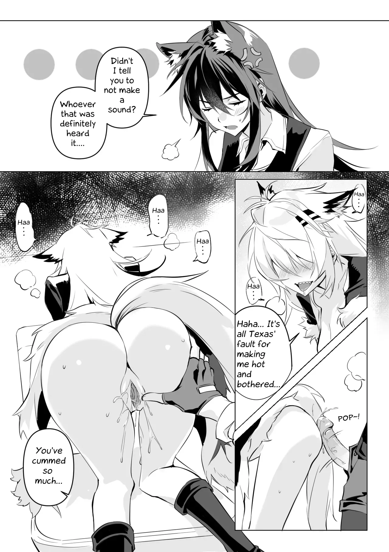 【Moeko Me】To ignite a fire page 32 featuring lappland arknights parody - futanari uncensored hentai manga - read online free