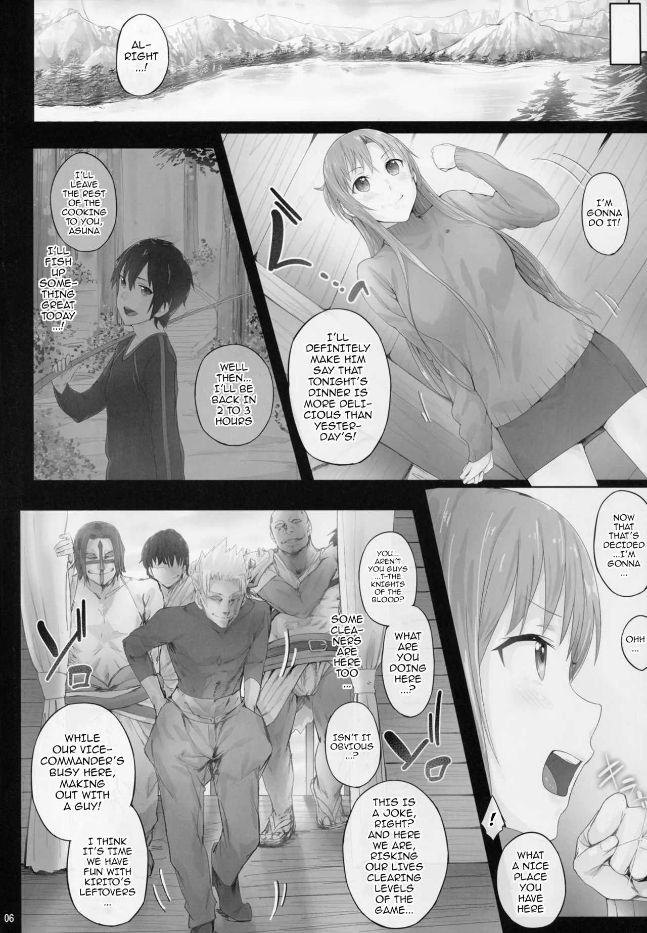 Asunama page 65 featuring asuna yuuki sword art online parody - read online free