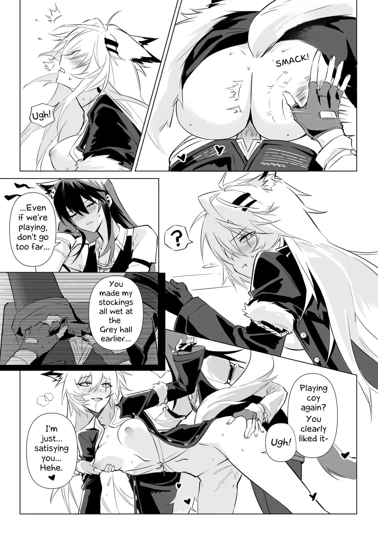 惹火 | To ignite a fire page 29 featuring lappland arknights parody - futanari uncensored hentai manga - read online free