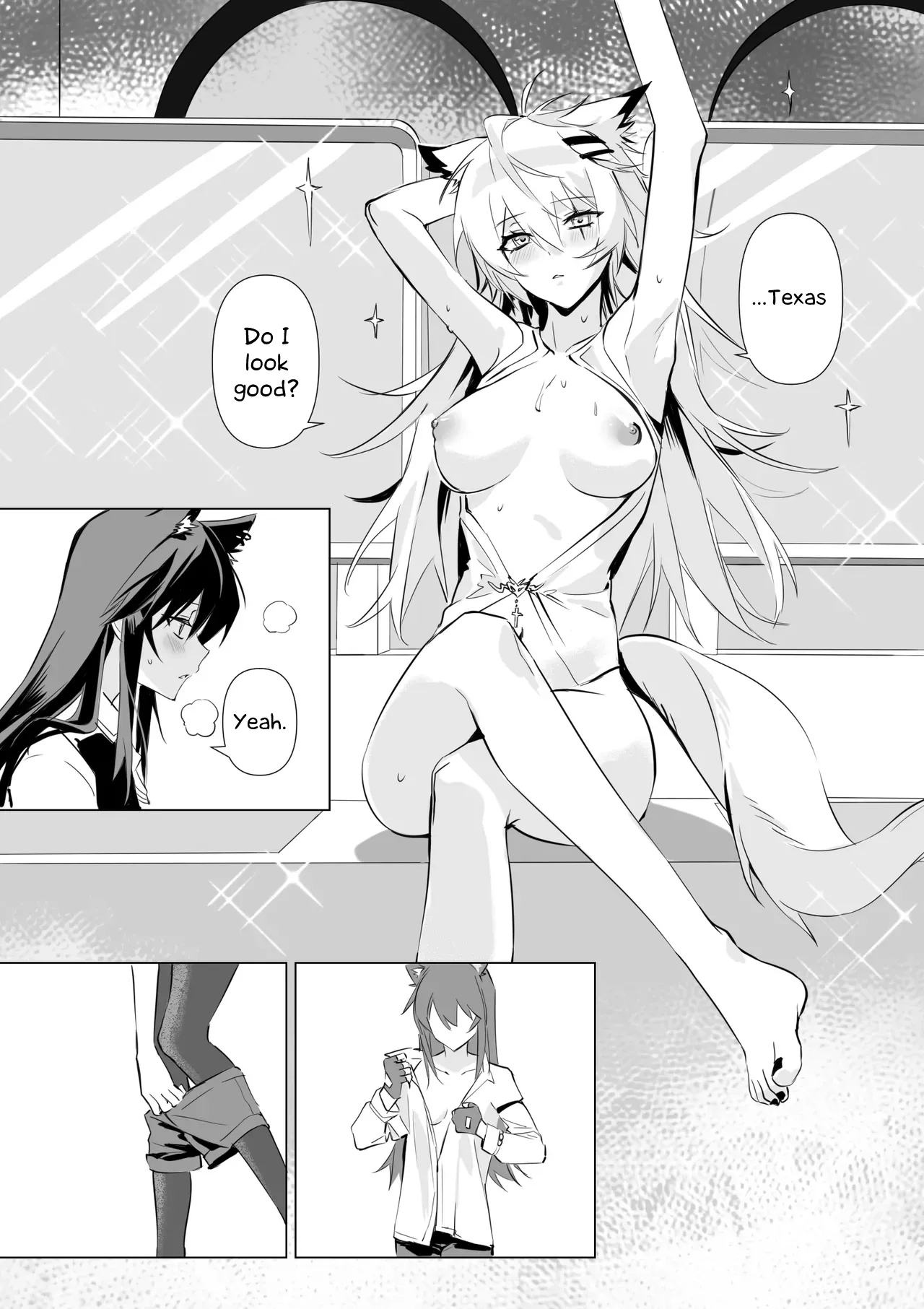 惹火 | To ignite a fire page 45 featuring lappland arknights parody - futanari uncensored hentai manga - read online free