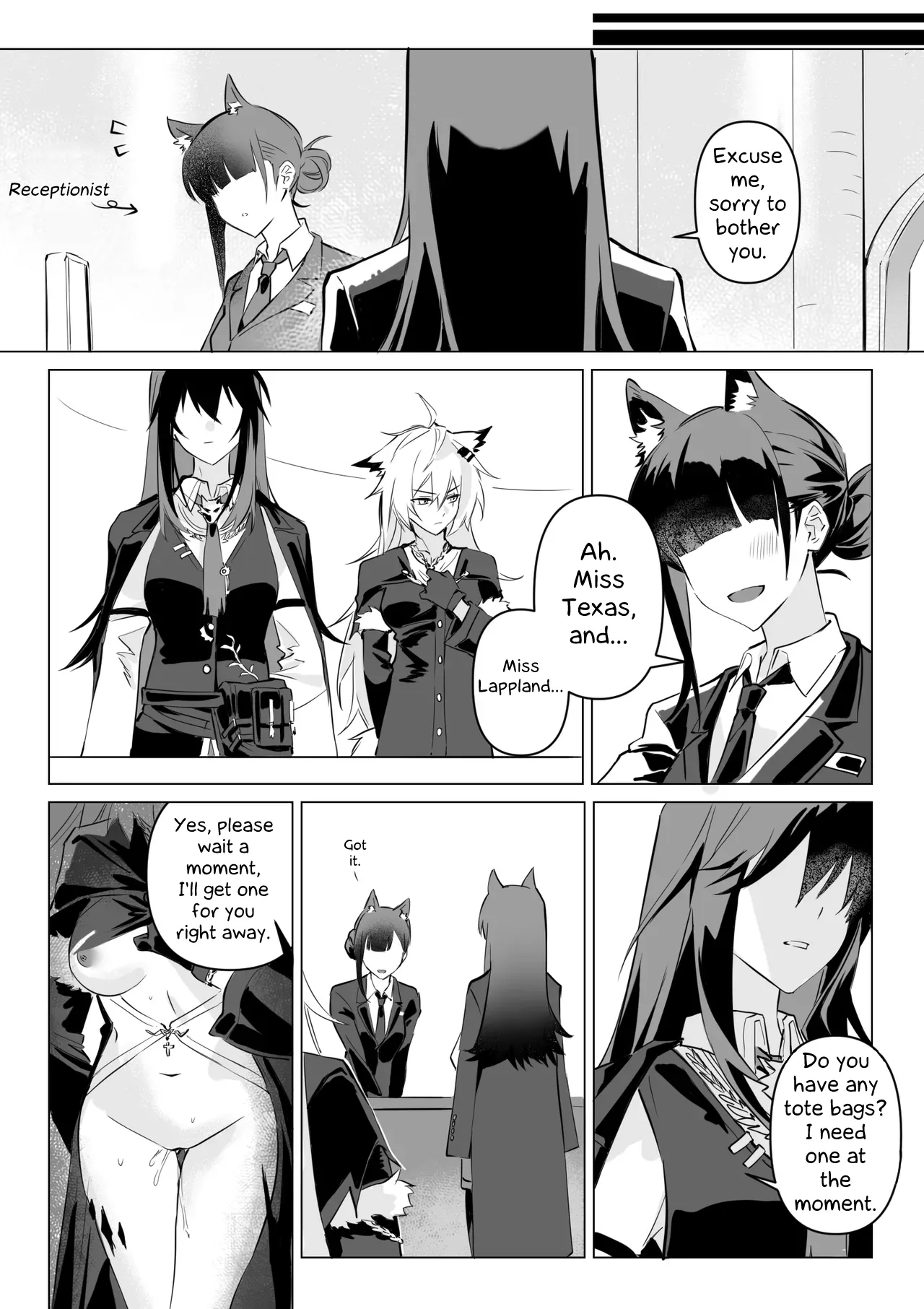 惹火 | To ignite a fire page 53 featuring lappland arknights parody - futanari uncensored hentai manga - read online free