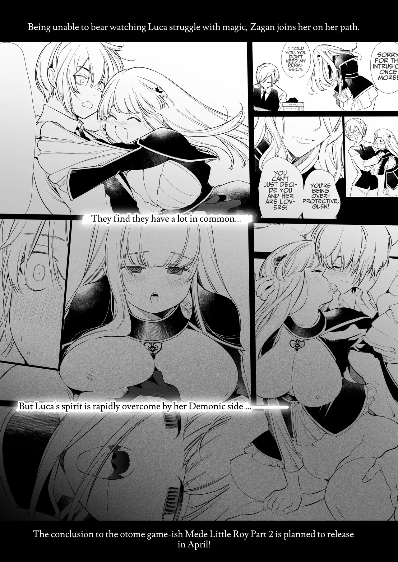 [Yatomomin (Yamamoto Tomomitsu)] Mede little Roy ~Ochikobore Majo no Shoutai wa, Seieki (Maryouku) o Kate to suru Saikyou no Akuma deshita.~ 2 Jou | Mede little Roy ~The Magic Academy Dropout was a Powerful Succubus~ 2 (Part 1/2) [English] [rubyr] page 71 original parody - big breasts cunnilingus hentai manga - read online free