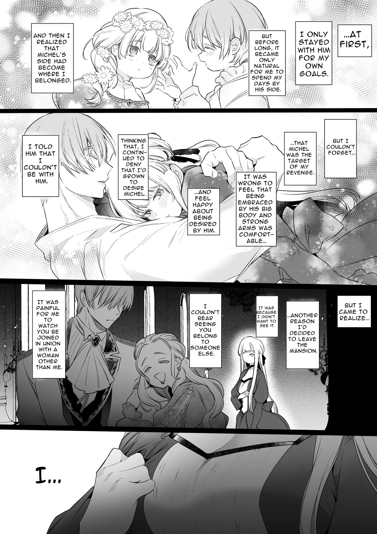 [Yatomomin (Yamamoto Tomomitsu)] Akuyaku ni Narenakatta Tsuihou Reijou wa Amaku Yasashiku Kowasareru ~Osananajimi Hakushaku Shisoku no Dekiai Kankin Choukyo~ | The Gentle Breaking of a Failed Villainess [English] [tintinnabulary] page 104 original parody - squirting bdsm hentai manga - read online free