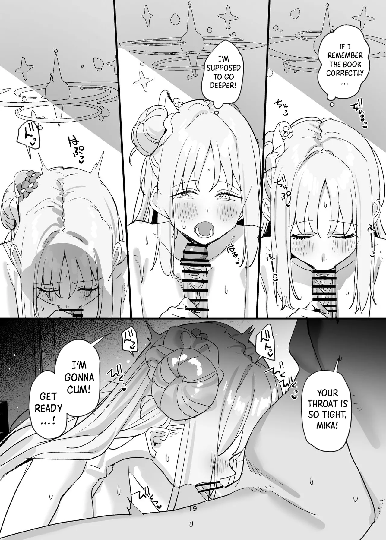 Sensei to Seito datte Ecchi shite mo Ii jan ne | It’s Okay for a Student to Have Sex with Sensei, Right? page 19 featuring mika misono blue archive parody - wings big breasts hentai manga - read online free