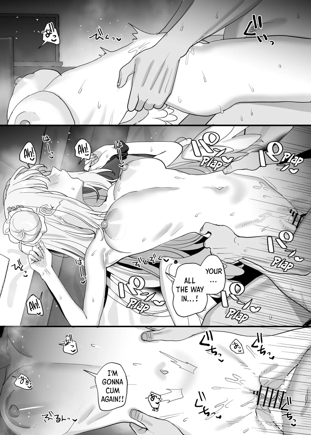 Sensei to Seito datte Ecchi shite mo Ii jan ne | It’s Okay for a Student to Have Sex with Sensei, Right? page 45 featuring mika misono blue archive parody - wings big breasts hentai manga - read online free