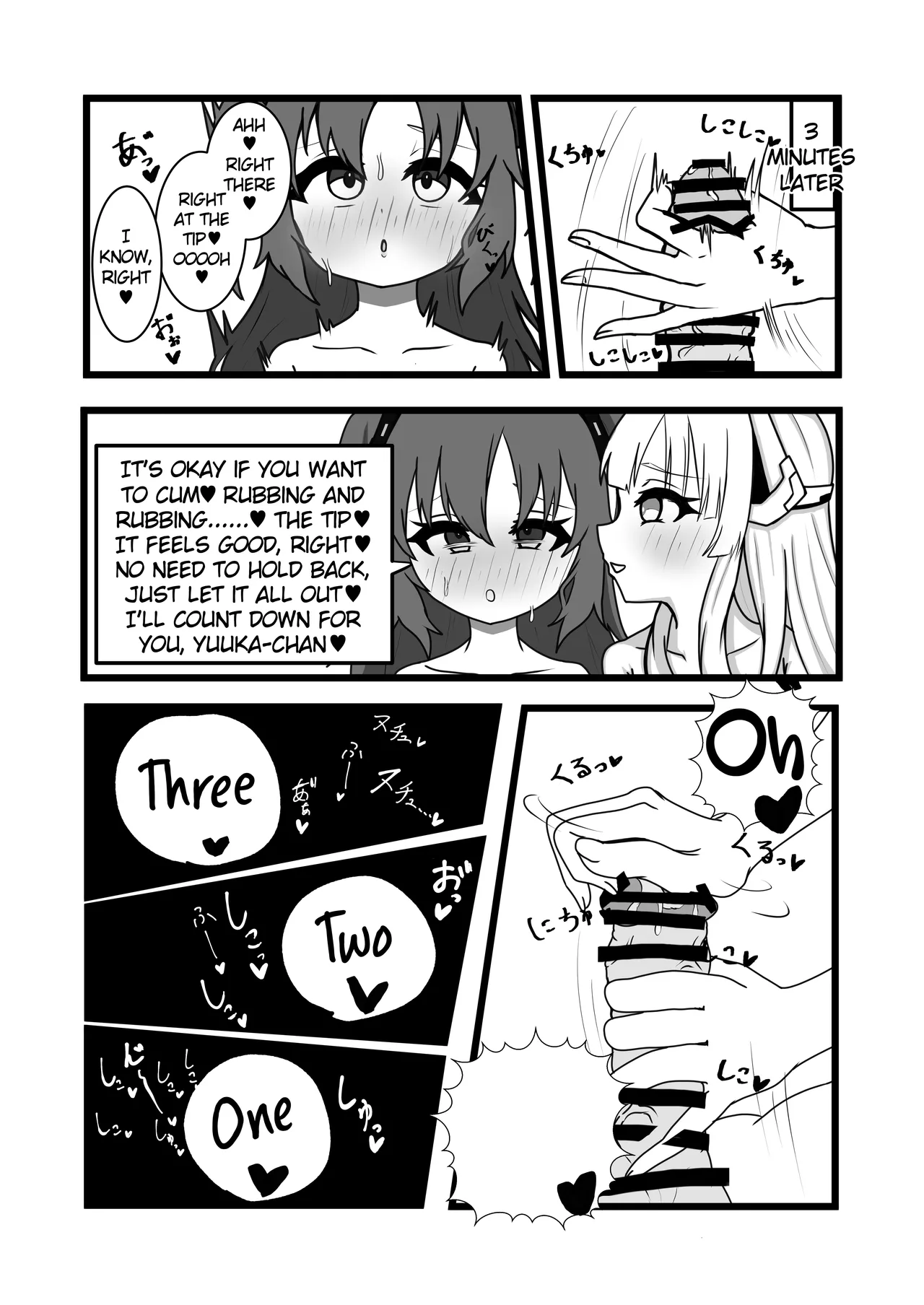 Blue Archive Futanari Anthology page 49 featuring mika misono blue archive parody - ttf threesome futanari hentai manga - read online free