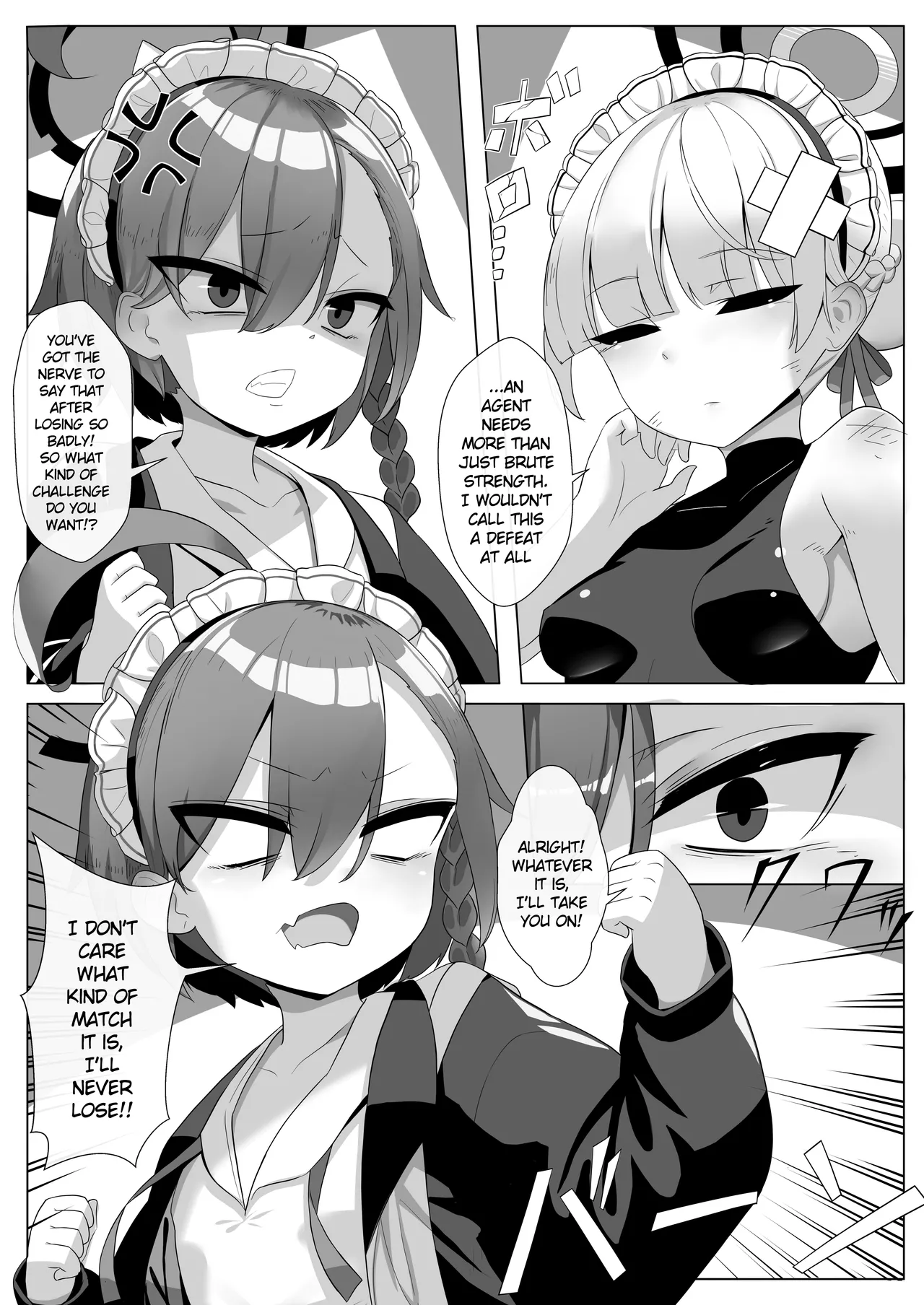 Blue Archive Futanari Anthology page 58 featuring mika misono blue archive parody - ttf threesome futanari hentai manga - read online free