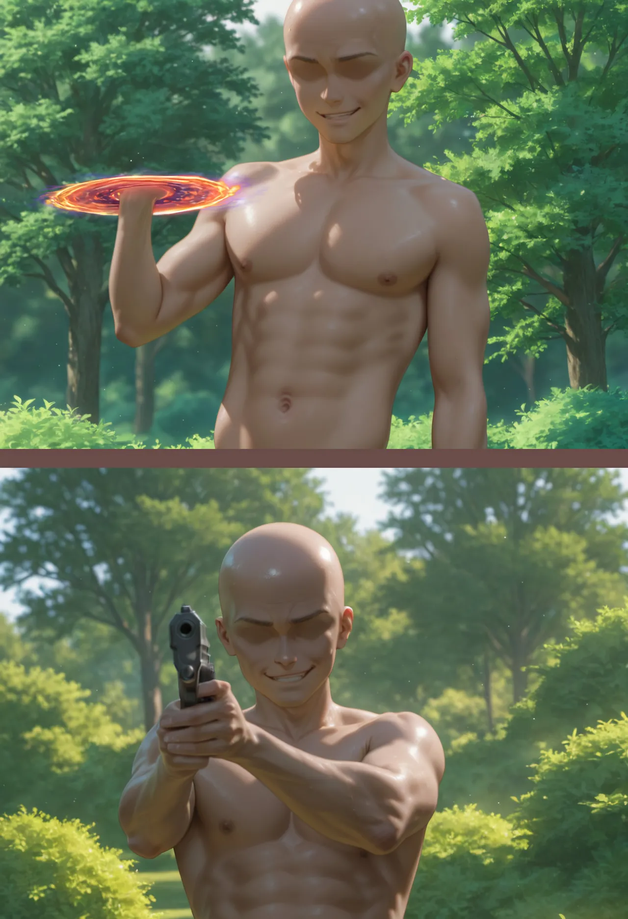 Kono-suba page 22 featuring aqua kono subarashii sekai ni syukufuku o parody - bald ai generated hentai manga - read online free